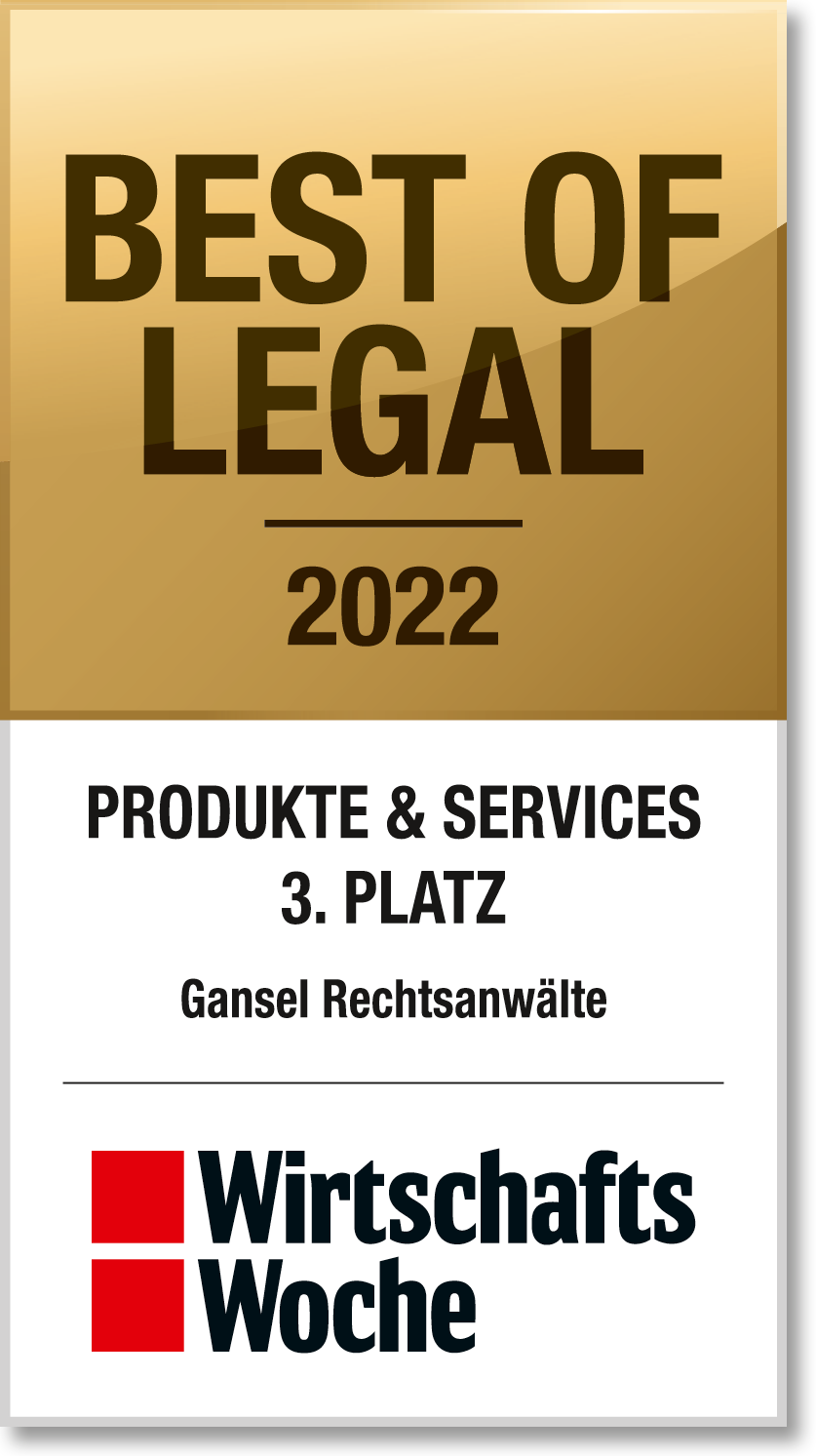 Best of Legal Award 2022: Produkte & Services